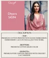 Dhyara 4594 By Ganga Cotton Printed Designer Salwar Suits
